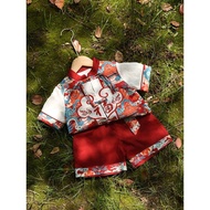 One Year Old Dress Boy Baby Chinese Style 2025 Chinese Style Catch Week Clothes Boy One Year Old Cro