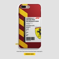 Custom Case Ticket Pass F1 Paddock Club - PITBOXS