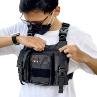 Tas Dada Tactical Pria NR-59 Tas Dada Rompi Pria NR-59 Model Three Pocket Premium