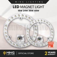 LED Magnet Light 18W 24W 36W 48W Module Circular Ring Down Lights Tube Downlight Ceiling Lighting La