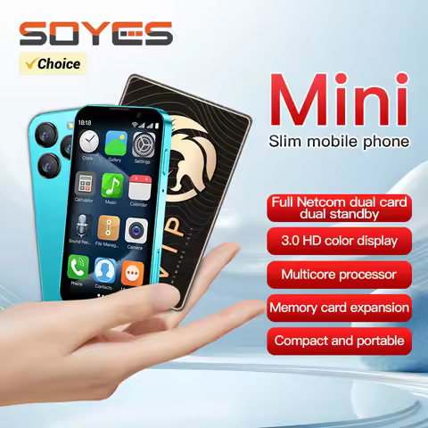SOYES XS18 Pro 3.0" Mini Smart Phone Android9.0 Face ID 2GB RAM 16GB ROM Facial Recognition Dual SIM