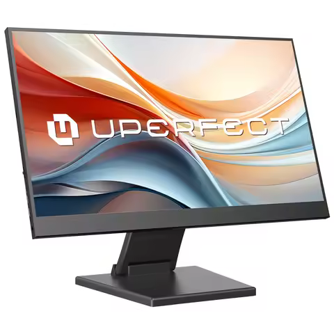 UPERFECT Portable Monitor Stand Holds up to 1.2kg Metal Folding VESA Mount for 15'-22' Displays Fits