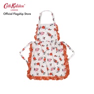 Cath Kidston Frill Apron Pomegranate ผ้ากันเปื้อน ผ้ากันเปื้อนแคทคิดสตัน