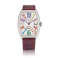Franck Muller Cintree Curvex Color Dreams Reference 5850SC, a stainless steel automatic wristwatch