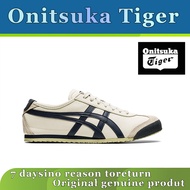 Onitsuka Tiger Onitsuka Tiger Mexico 66 Classic Retro Casual Sports Shoes for Men and Women MEXICO 66 DL408 Beige Gray/Navy Blue