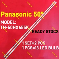 NEW 2PCS For Panasonic 50"TV LED BACKLIGHT TH-50HX655K TH-50HX655 TH50HX655K TH50HX655