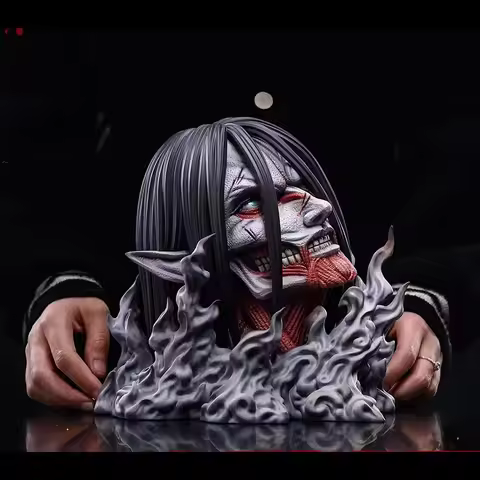 Collect LC Studio Mikasa Ackerman Levi VS The Founding Titan