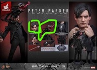 散放 hottoys mms891 peter parker spiderman 3 hot toys marvel spider man tobey maguire 頭 毒液