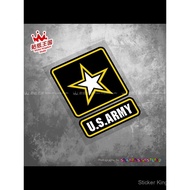 American Badge 01 SUV Off-Road Vehicle Car Sticker Sticker Waterproof Reflective Decal