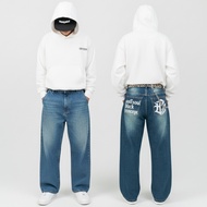 UNISEX Baggy Jeans Skena Highwaist Whisker Baggy Jeans Baggy Jeans Men Baggy Jeans For Men