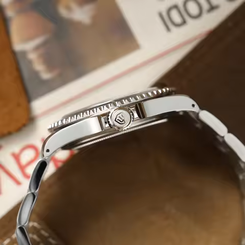 Watchdives WD5513Q Watch VH31 Sweep Second Movement Stainless Steel Sapphire Crystal Business Wristw