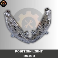 POSITION LIGHT HONDA RS150 WITH SIGNAL LAMPU DADA RS150 SIGNAL SLOT