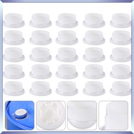 🧶 20Pcs Penutup Plastik Bulat Putih untuk Ember Air dengan Tutup Ulir Halus