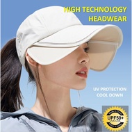 UV Hat (UPF50+) UV Protection Sun Cap Summer Hat  Sun Beach Hat Cap Adjustable Cap Sun Hat Breathabl