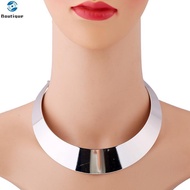 Trendy statement metal choker/necklace - Women's metal alloy necklace