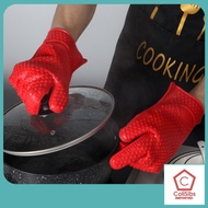 1PC Silicone Heat Resistant Gloves *S. GLOVES 5F* Anti-scalding Microwave Oven Gloves Silicone