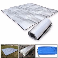 VULNER Waterproof Foldable Pads Beach Mattress Camping Mats Double Sided Aluminum Foil Picnic Blanket Outdoor Sleeping Mat