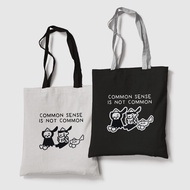 Small Tote Bag | Common Sense is not Common Theme