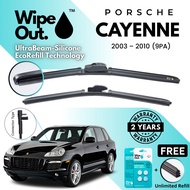 [PREMIER] WipeOut UltraBeam Silicone EcoRefill-Technology Wiper Porsche Cayenne (9PA) 2003 - 2010 (F