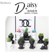 Creative Simple Simulation Plant Simulation Potted Plant Succulent Potted Plant Office Desk Living R