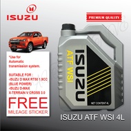 5-87703001-0 NEW ORI ISUZU AUTO OIL 4L D-MAX RT50 X-TERRAIN 1.9CC ATF WSI BLUE POWER D MAX DMAX TRAN