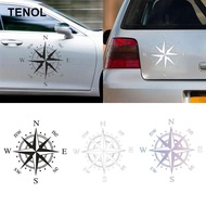 [TENOL] Auto Sticker , Simple Installation, Car Compass Pattern Sticker Compass Sticker for Car SUV 