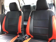 Proton Saga BLM/FLX Black with Red Side Car Seat Cover PVC Leather Cushion Cover