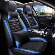 Isuzu DMax, Mitsubishi Triton, Ford Ranger PU Leather 5-Seater Car Seat Cover Front + Rear Seat Cover Seat Cushion Kusyen Kereta Waterproof Breathable