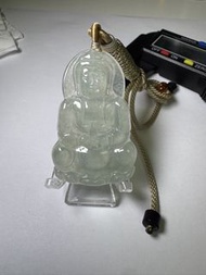 緬甸🇲🇲翡翠A玉 冰種正裝觀音