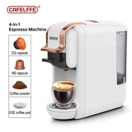 Cafelffe hot/cold Capsule Coffee Maker Machine 3in1/4in1/5in1 On Sale Multiple Capsule Espresso Coffee Nespresso / Dolce Gusto / Coffee Ground / ESE POD Compatible: Starbucks Nestle Capsule Household Coffee Cafeteria 19 Bar long life italy pump