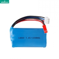 AD【ready stock】7.4v 1200mah Gyroscope Remote  Control  Lithium  Battery Compatible For Ledi Rc6gs Fs Fusi Gt5 Dumbo X6 Toys Electronic Accessories1【fast】
