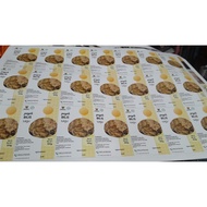 Print A3+ size laser product stickers