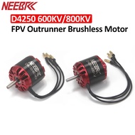 NEEBRC D4250 600KV/800KV Outrunner Brushless Motor 3-6S For RC Fixed-wing FPV Racing Drone Airplane 