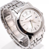 Japanese Fashion Genuine BURBERRY watch silver BU1351 quartz date Cute Stylish Gift Fashion Accessories