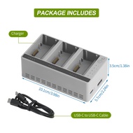 Charger for DJI LITO X1 / LITO 1, 3-Battery Charging Manager, 68-110 Min Fast Charge, Smart Chip, Ma