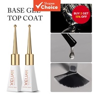 No Wipe Diamond Gel Matte Top Coat, Top Coat, Reinforing, Primer Air DIY And Base Coat Set - Shine F