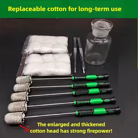 Alcohol Ignition Stick Cupping Tool Fire Glass Bamboo Cupping Torch Alcohol Swab Igniter Alcohol Cot