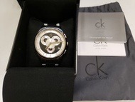 Calvin Klein CK 黑底3圈手錶