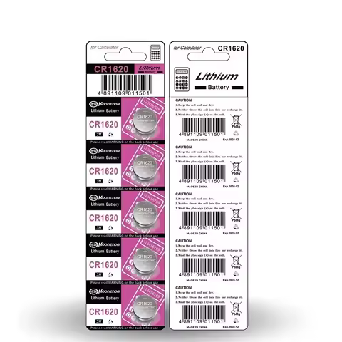 3V CR1620 Battery CR 1620 Button Battery Suitable for Watches, Car Audio Speakers, Scales, Shavers D