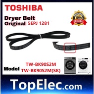 ORIGINAL TOSHIBA WASHER DRYER BELT TW-BK90S2M BELT TW-BK90S2M(SK) BELT BK90S2M BELT BK90S2M(SK) BELT