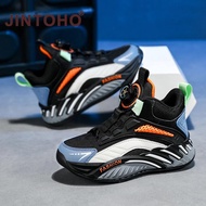 JINTOHO Fashion Boys Basketball Shoes Cheap Comfortable Lightweight Kids Sport Shoes Basketball Snea