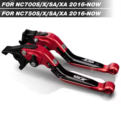 For Honda NC700/NC750 S/SA/X/XA Clutch Lever Brake Lever Set Foldable Adjustable Handle Levers Motor