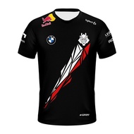 G2 Worlds Jersey 2022 LOL E-sports Competition Short Sleeve G2 Esports Team Fan Short Sleeve T-Shirt