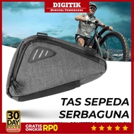 Digitik - Multipurpose Bike Bag Triangle Frame Bag Pouch - ROS126