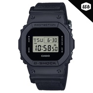 [Watchspree] Casio G-Shock DW-5600 Lineup Utility Black Series Black CORDURA® Watch DW5600BCE-1D