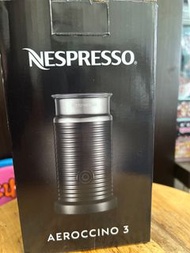 全新- Nespresso 奶泡機(黑色）