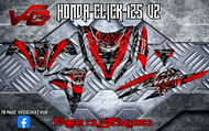 Decals Sticker  for Honda Click V2 Circiut
