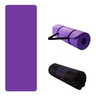 SKYLUX High Quality TPE Yoga Mat 185X80cm 15MM Antislip Beginners Fitness Lose Weight Widened Female