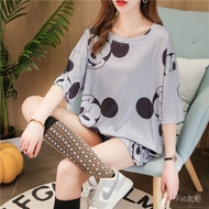 大码T恤   Large T-shirt for women【日清凉】220斤大码女装胖MM短袖T恤特大码230斤300斤加肥加大上衣潮