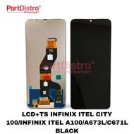 LCD TOUCHSCREEN SUITABLE FOR INFINIX ITEL CITY 100/INFINIX ITEL A100/A673L/C671L BLACK